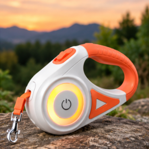 LED Retractable Dog Leash